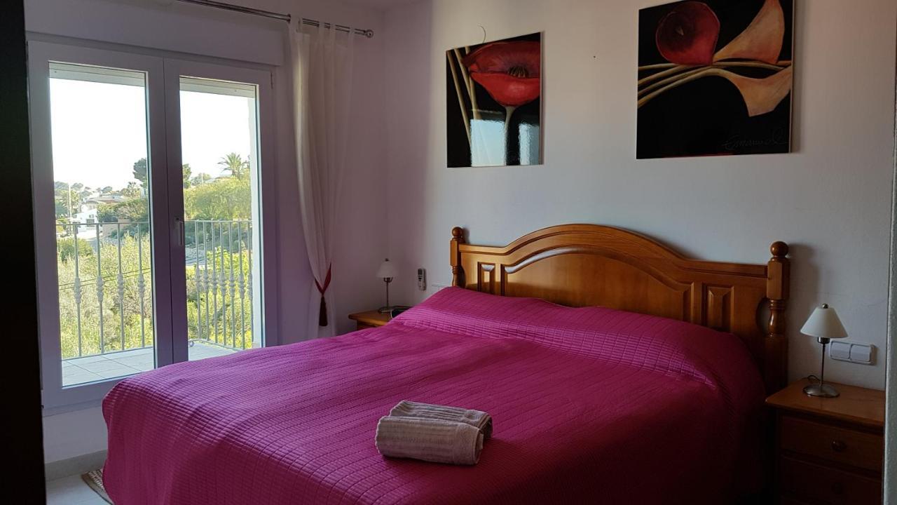 Rosalalinda - Cosy Semi-Detached Home With Sea Views And Large Terrace Moraira Exterior photo